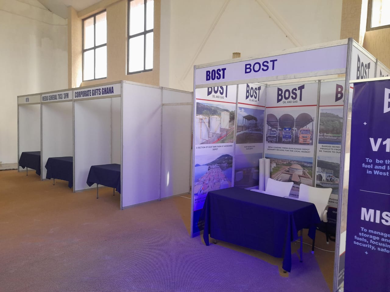 Booth Setups